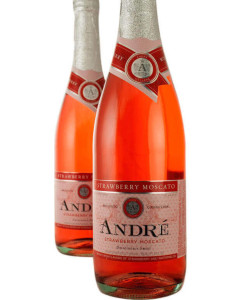 Andre Strawberry Sparkling Wine