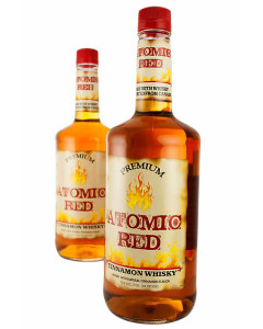 Atomic Red Cinnamon Flavored Whisky