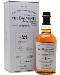 The Balvenie 21yr Portwood Single Malt Scotch (if the shipping method is UPS or FedEx, it will be sent without box)