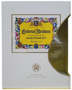 Cardenal Mendoza Solera Gran Reserva with Glass