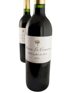 Chateau La Couronne Eleve en futs de chene 2005