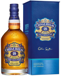 Chivas Regal 18 Year Old Gold Signature