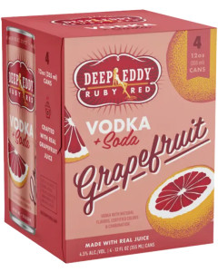 Deep Eddy Grapefruit Vodka Soda