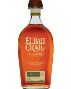 Elijah Craig Straight Rye