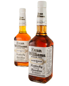 Evan Williams White Label 100 Proof Bourbon Whiskey