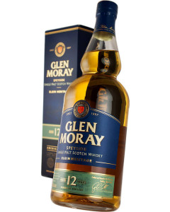 Glen Moray 12 Year Old Single Malt Scotch Whisky (if the shipping method is UPS or FedEx, it will be sent without box)