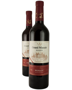 Grand Manoir Merlot Semi Dry 2020