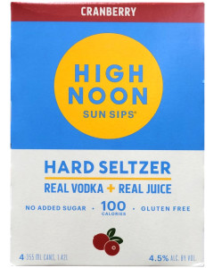 High Noon Cranberry Hard Seltzer