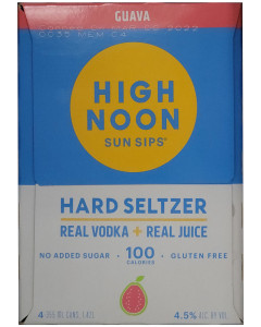 High Noon Guava Hard Seltzer