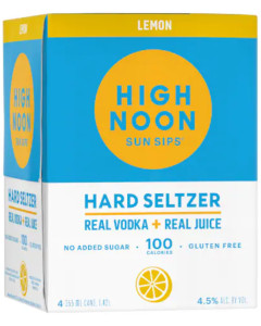 High Noon Lemon Hard Seltzer