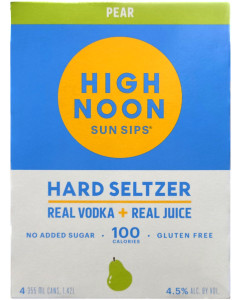 High Noon Pear Hard Seltzer