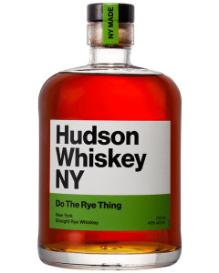 Hudson Whiskey NY Straight Rye Do The Rye Thing