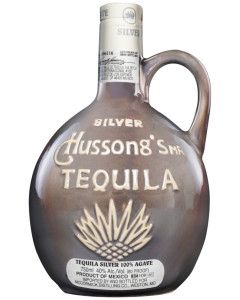 Hussong Silver Tequila Jug