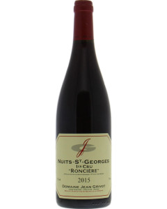 Jean Grivot Ronciere Nuits St Georges 1er Cru 2015