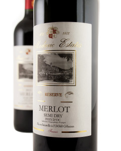 Markovic Estates Reserve Merlot Semi Dry 2020