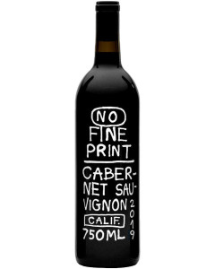 No Fine Print Cabernet Sauvignon 2019