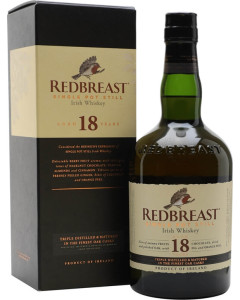 Redbreast 18 Year Single Pot Still Whiskey (if the shipping method is UPS or FedEx, it will be sent without box)