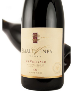 Small Vines Wines MK Vineyard Sonoma Coast Pinot Noir 2012