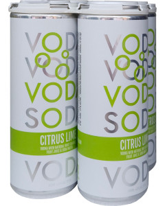 VODA Citrus Lime Vodka Soda