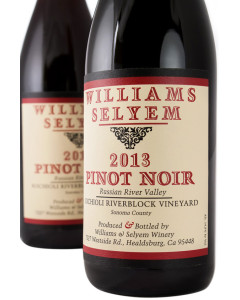 Williams Selyem Rochioli Riverblock Vineyard Pinot Noir 2013