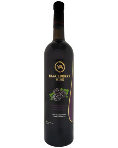 Ya Blackberry Wine Semi Sweet