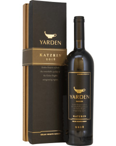 Yarden Katzrin Red Non-Mevushal 2018 (if the shipping method is UPS or FedEx, it will be sent without box)